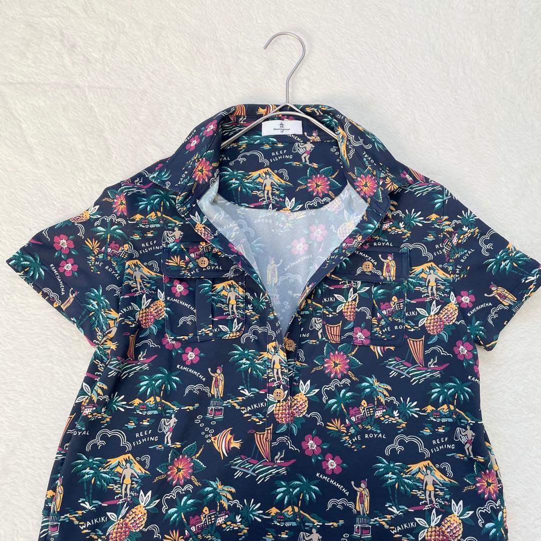 【美品】マンシングウエア×レインスプーナー　コラボワンピース　ゴルフウェア（92