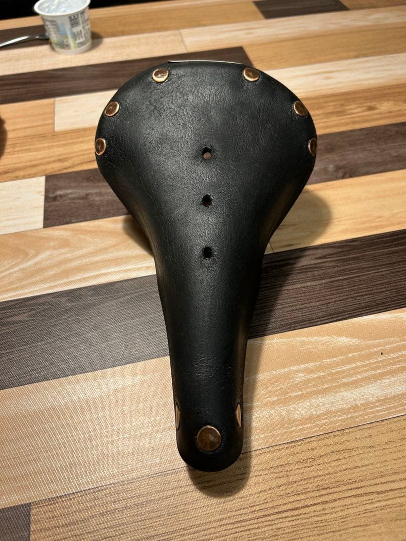 BROOKS レザーサドル スプリング付き