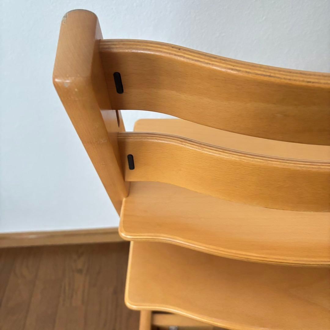 ストッケ　トリップ トラップ　ベビーチェア+ベビーセット　ナチュラル　S/N3④