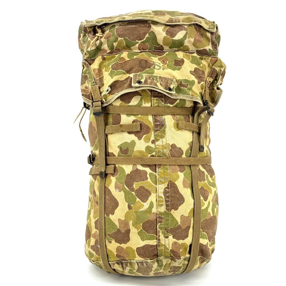 激レア米軍実物 40'sWWII 1943 USMC ジャングルパック 海兵隊