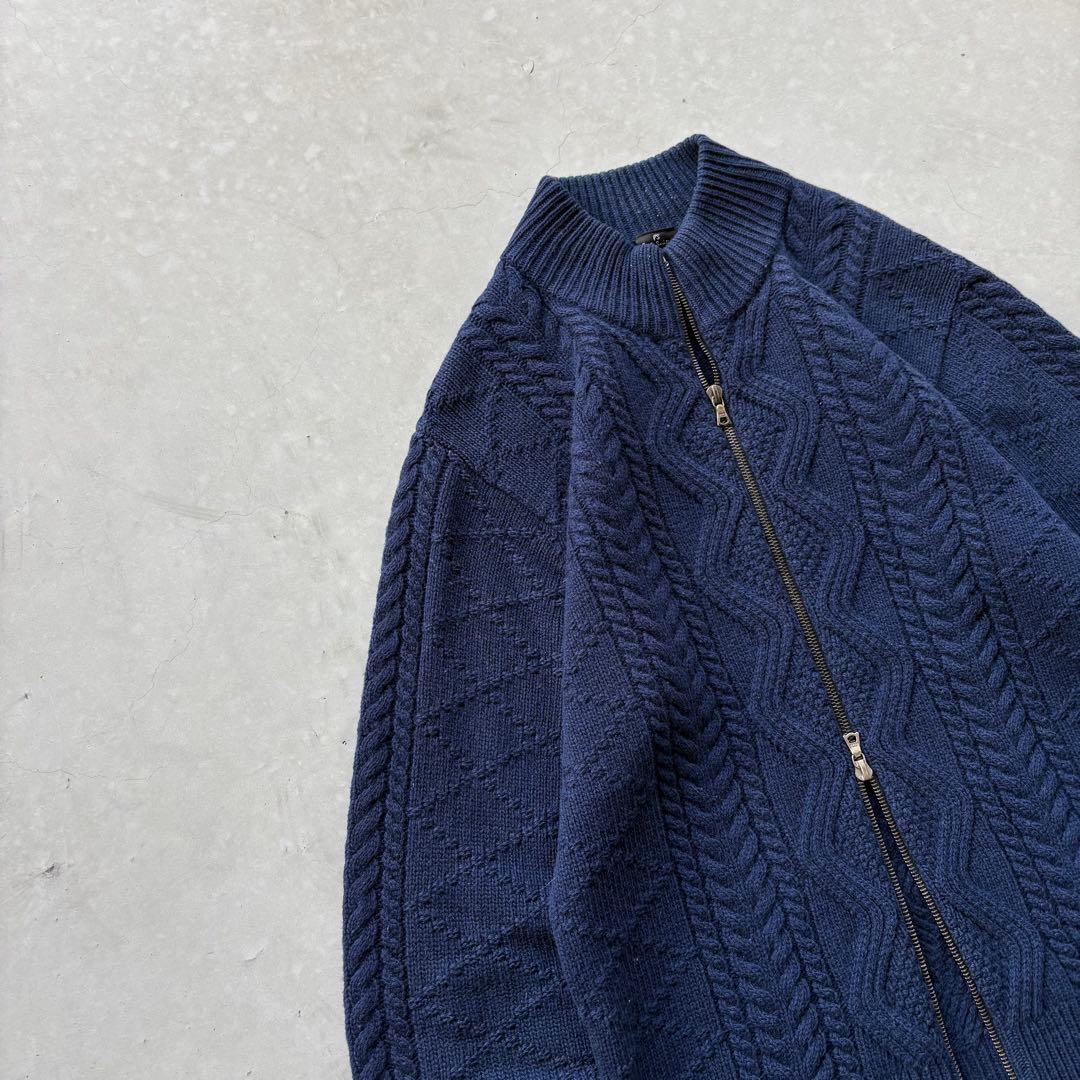 00s Paul Smith ドライバーズニット　短丈　Y2K archive