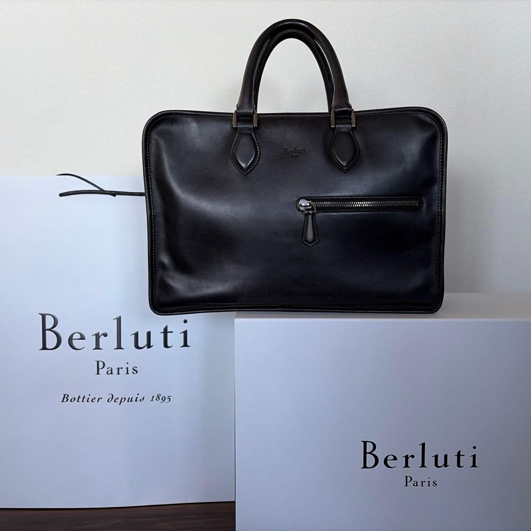 Berluti ベルルッティ DOUJOURS ドゥジュール ブリーフケース 黒