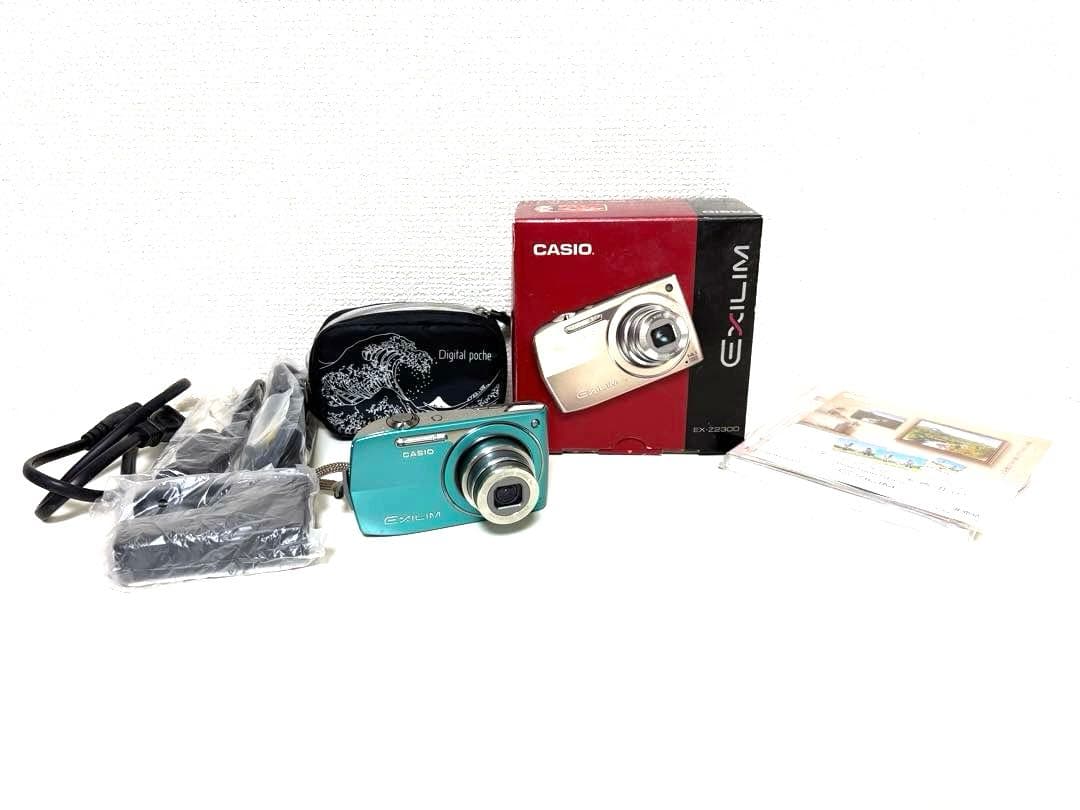 CASIO EXILIM EX-Z2300 デジカメ ブルー 良品 動作確認済