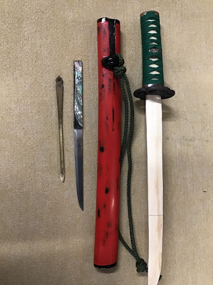 寸延短刀外装拵え