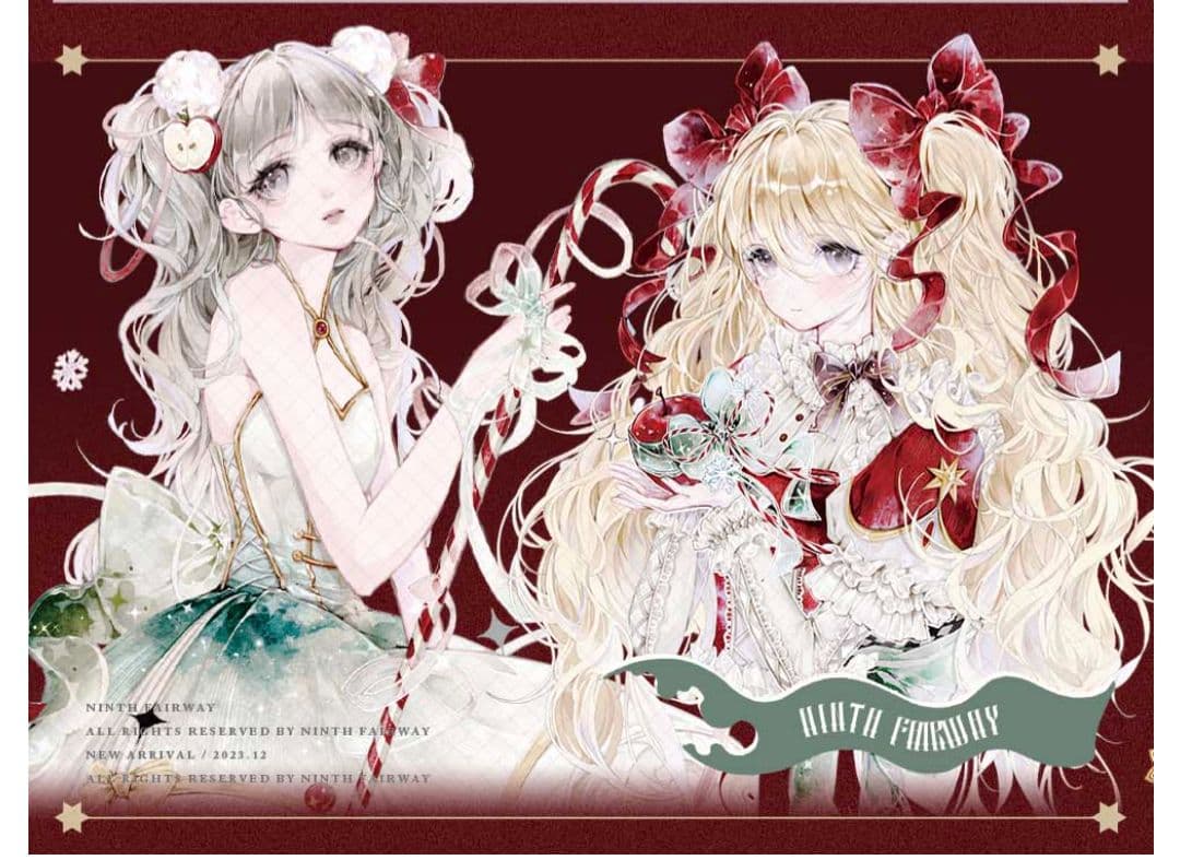 J1015＃绮夜梦使(模切贝壳光)第九航道切り売りは人物マステ女の子