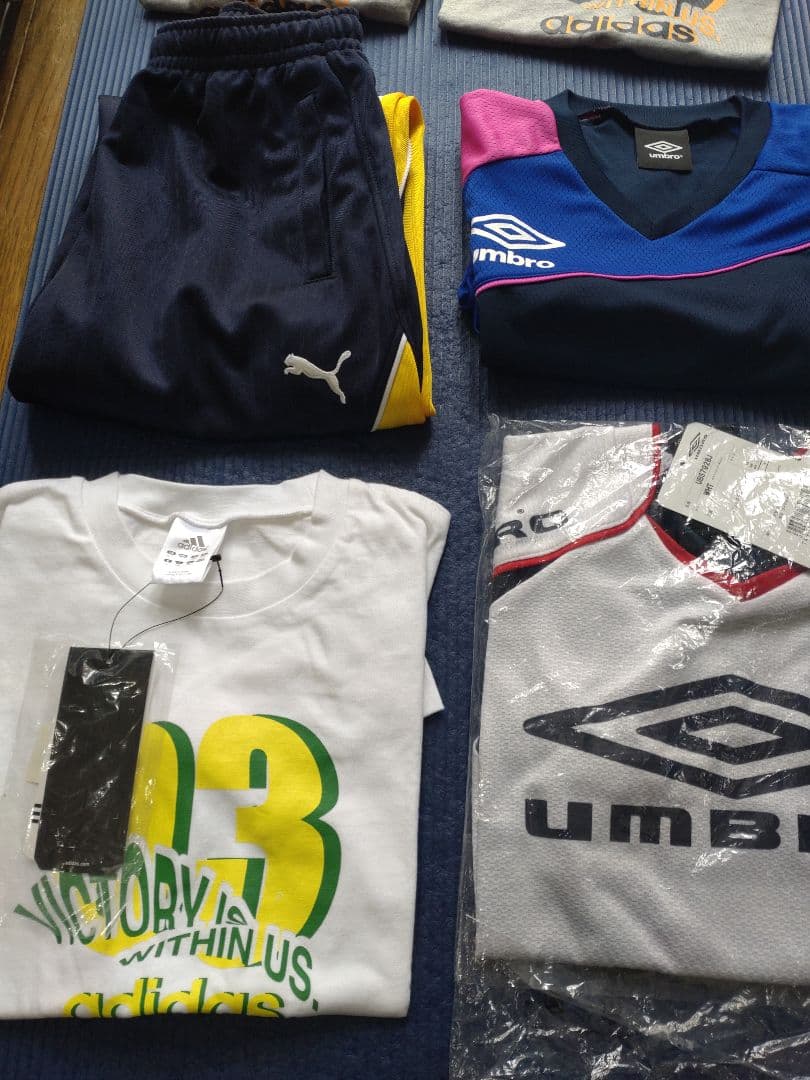 新品未開封アディダス/ウブロ/ミズノ/プーマ Tシャツセット 140サイズ