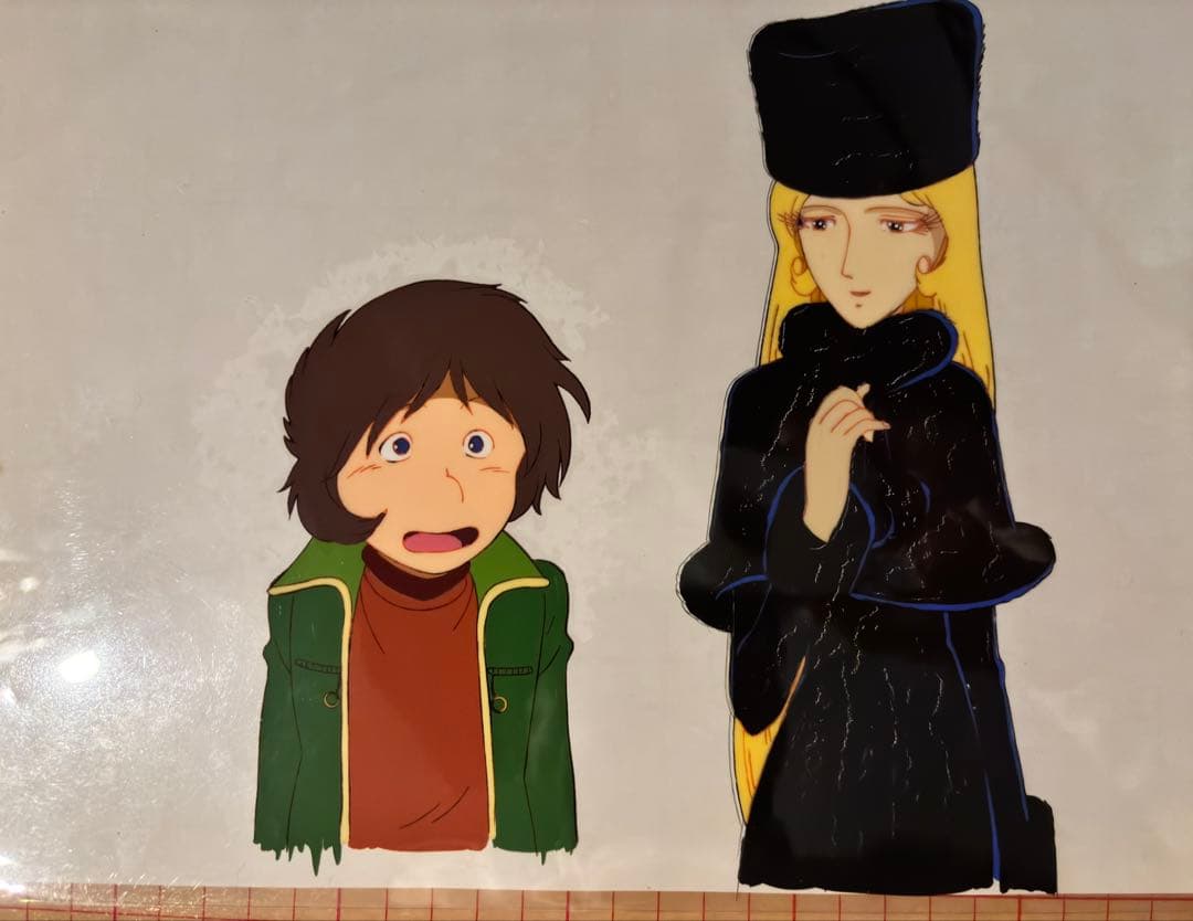 銀河鉄道999 メーテル・鉄郎　セル画