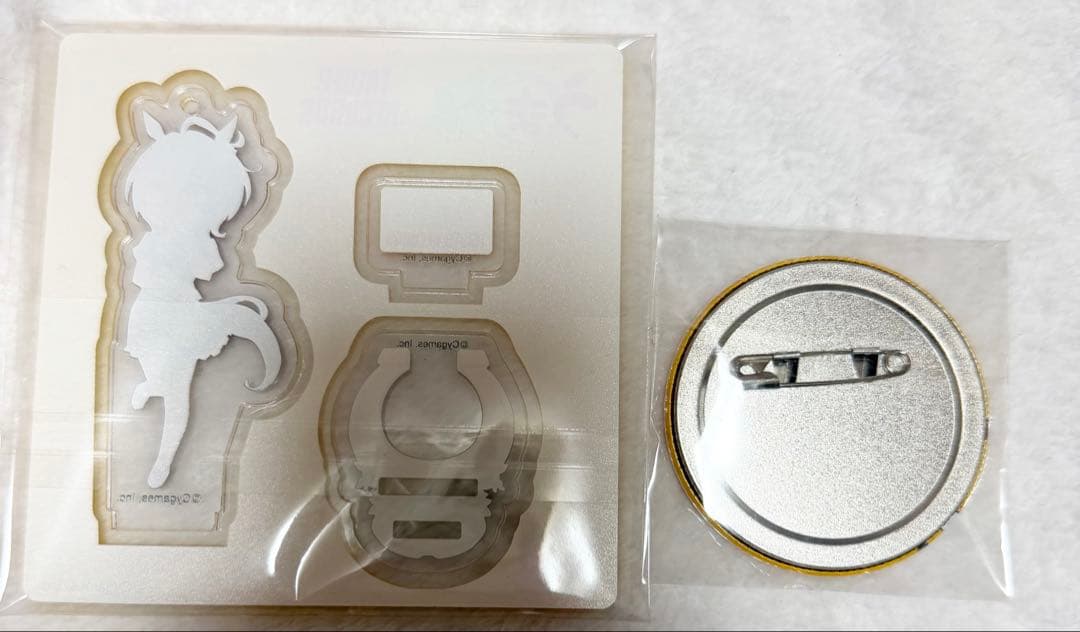 ウマ娘 うまよん アクリルスタンド バッジ アグネスタキオン