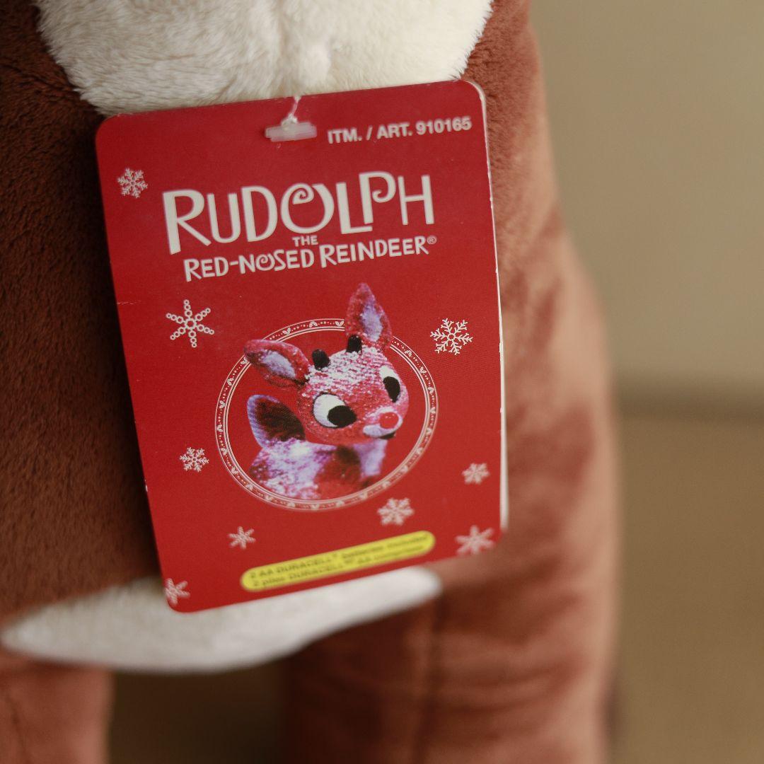 ルドルフ 赤鼻のトナカイ ぬいぐるみ クリスマス　デコレーション　冬