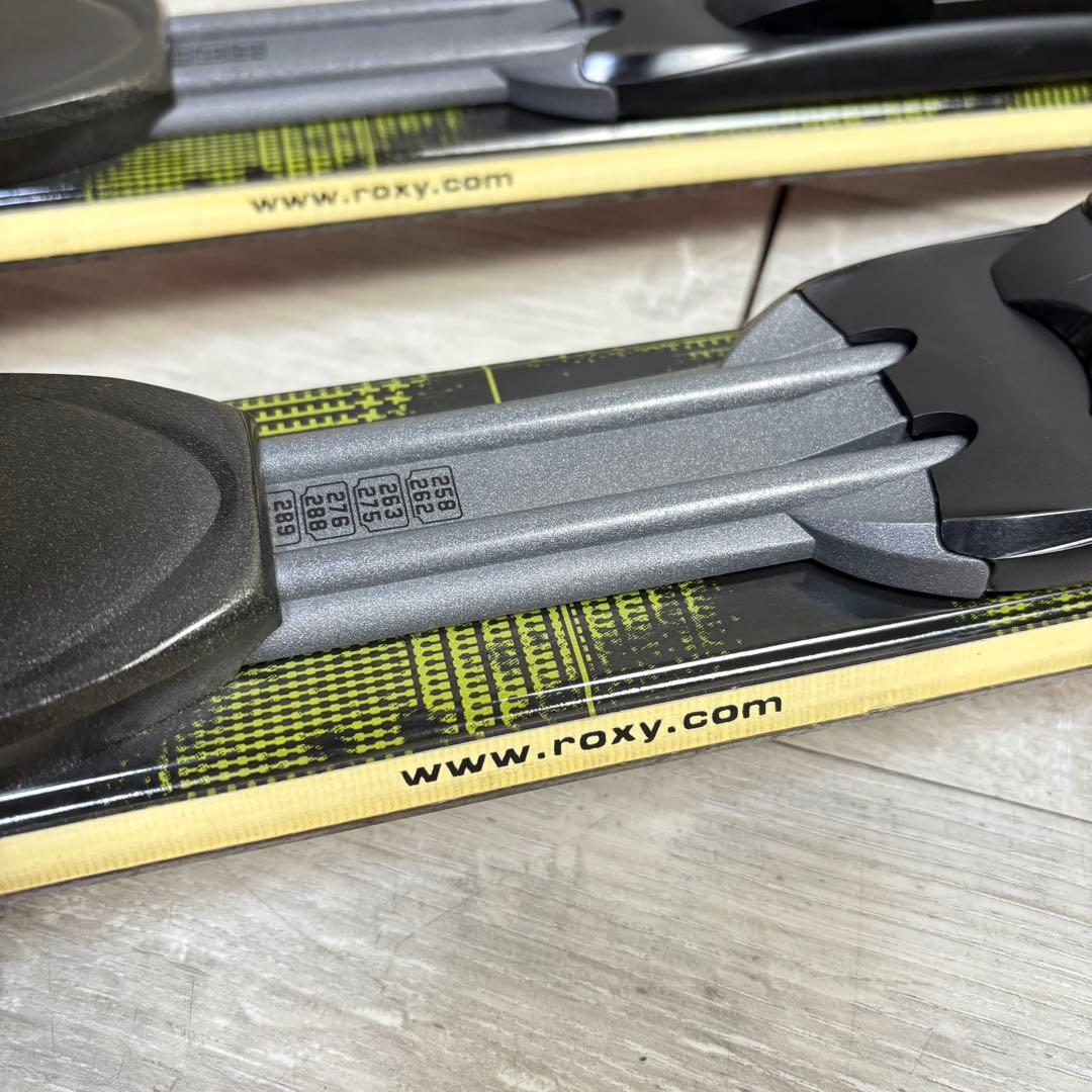 【ツインチップ】ROXY 138cm フリースタイル スキー レディース