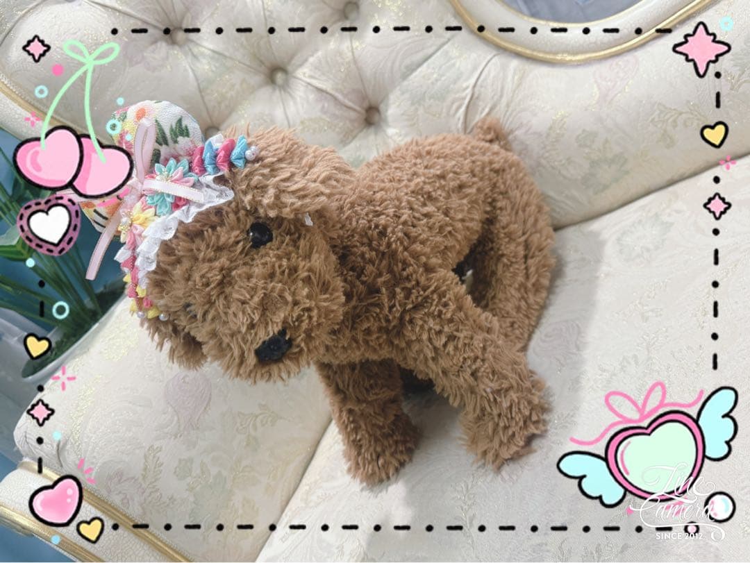 B395.pon2pan2☆オーダー☆犬お着物☆犬お引きずりお着物☆