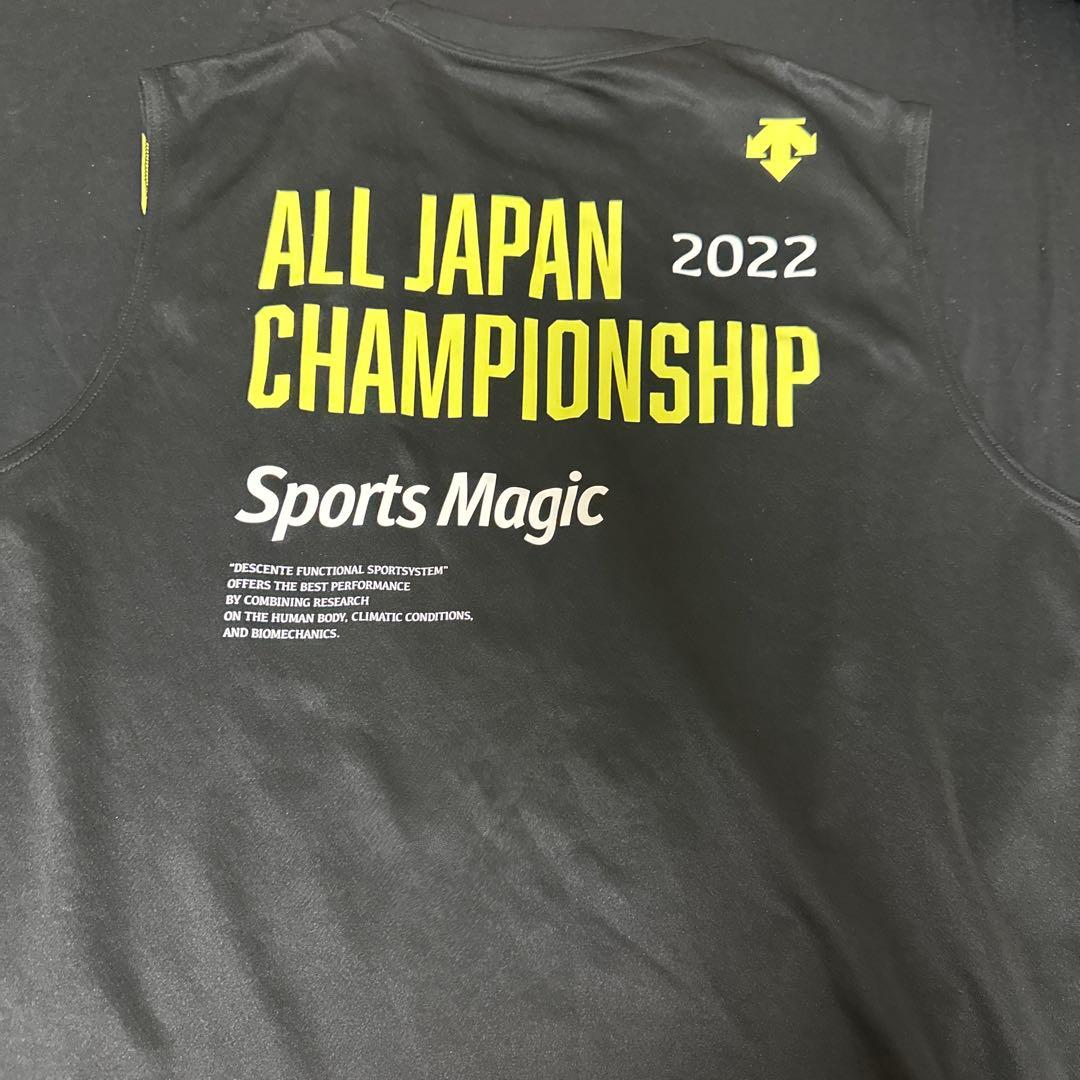 DESCENTE インターハイ限定 ノースリーブシャツ O 2枚