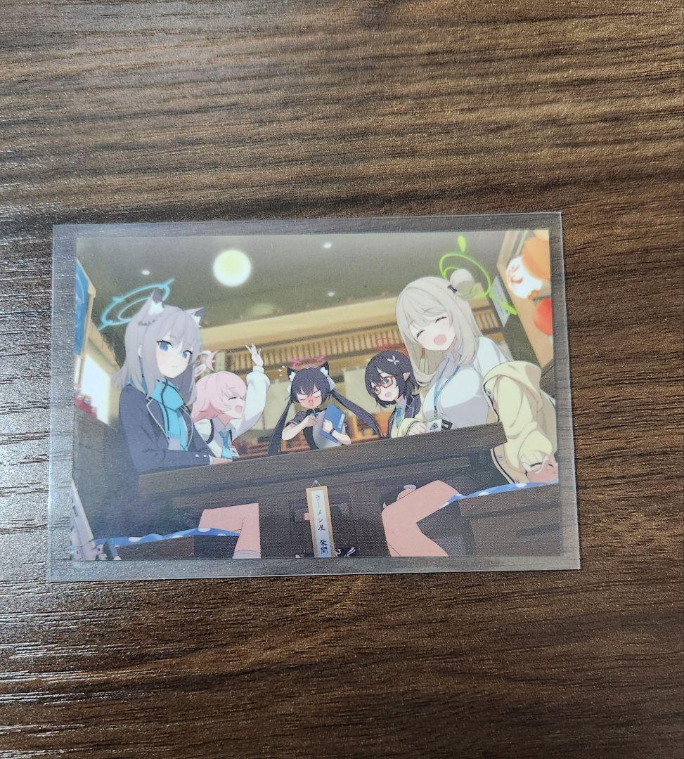 ブルーアーカイブ　二周年　ノベルティカード　A～Cコンプリートセット