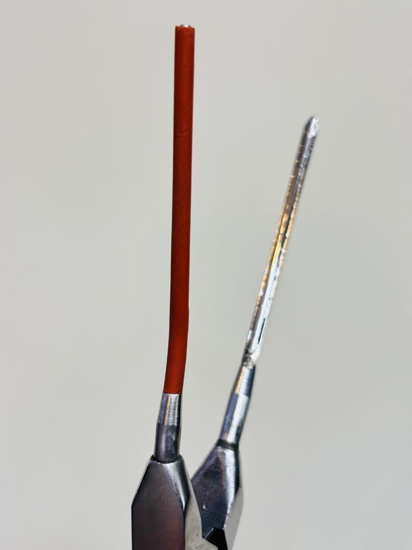 超美品　シルバーアイロン 1.8ミリ超極細アイロン　廃盤品　 /レンツアイロン