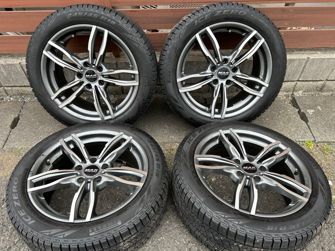 m*a様 BMW523iF11MAK 245/45 R18 Pirelliタイヤ