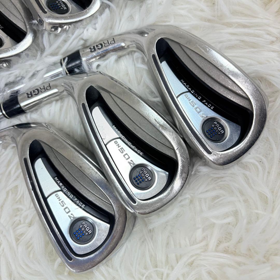 PRGR GN502 メンズアイアンセット レフティ 7本 左利き ゴルフ