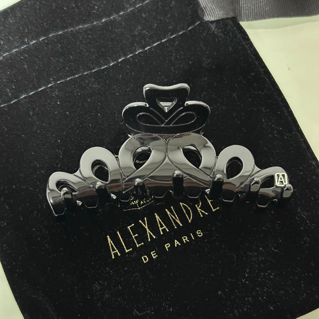 【ALEXANDLE DE PARIS】Mクリップ ブラック
