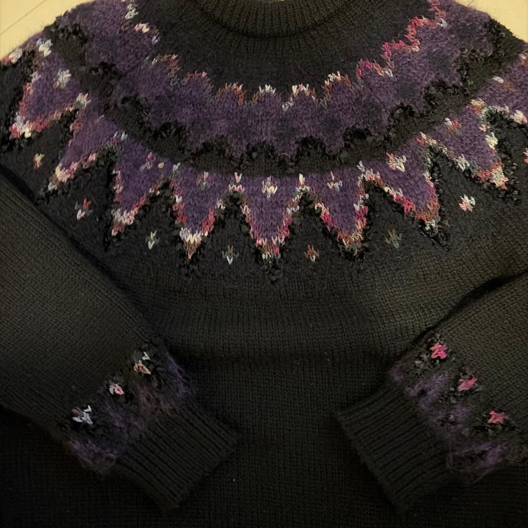 COOHEM YONETOMI ノルディックニット