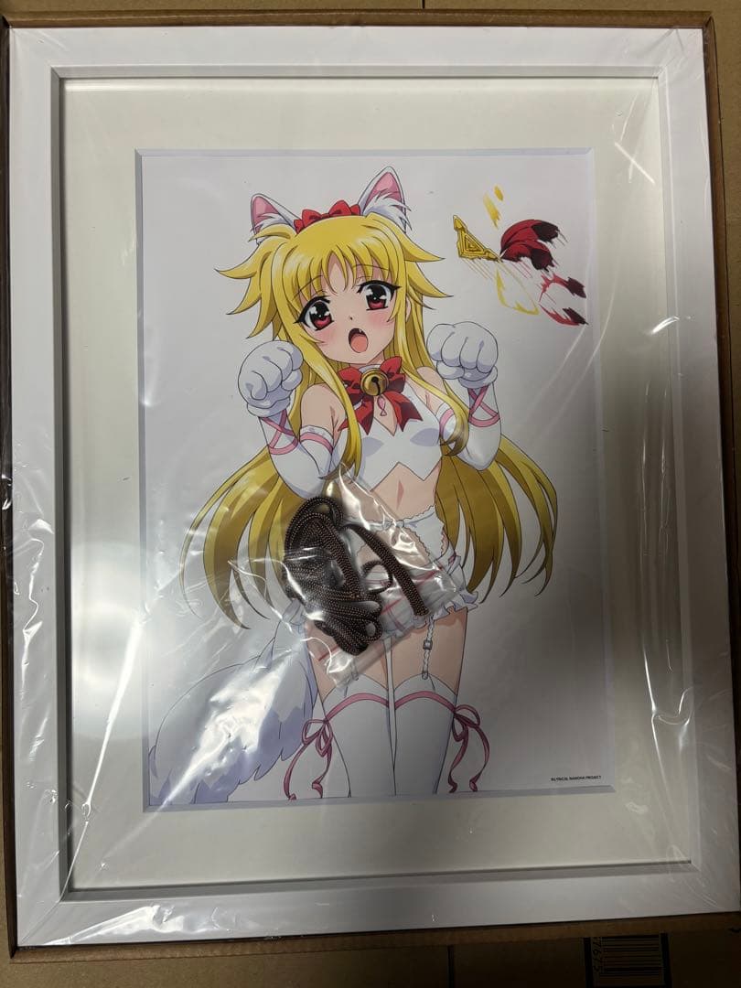 リリカルなのは　くじ引き堂　S賞　キャラファイングラフ　フェイト　非売品