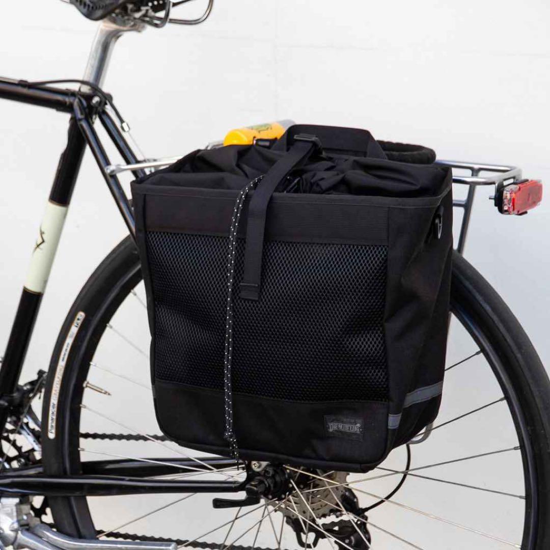 アクセサリー BLUE LUG* grocery pannier (all black)