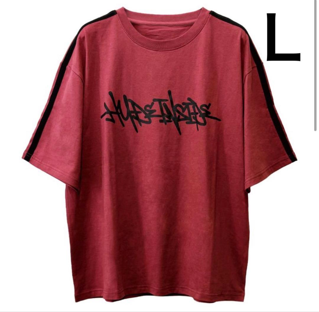 【Lサイズ】HYDE BIG GRAPHIC T-SHIRT(RED)