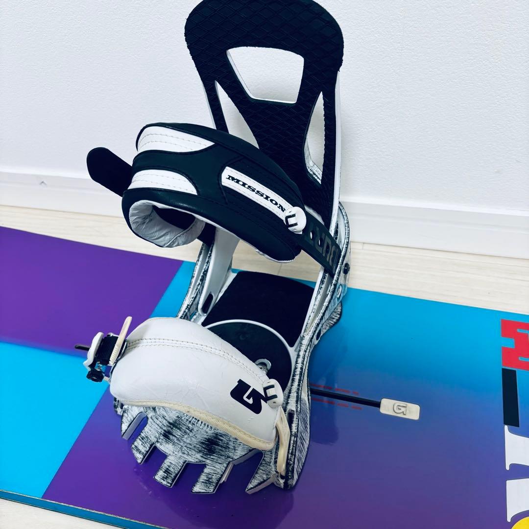 BURTON HERO 158cm＋Mission M｜バートン 板 バイン付き