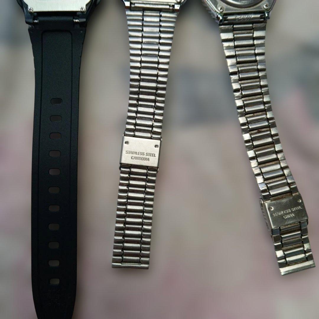 チ*ン様 【ジャンク★】 チープカシオ デジタル腕時計 まとめ売り 稼動品