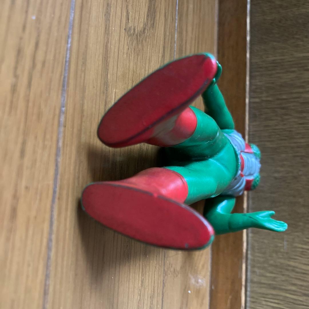 仮面ライダーV3 ソフビ　当時モノ　1970年代