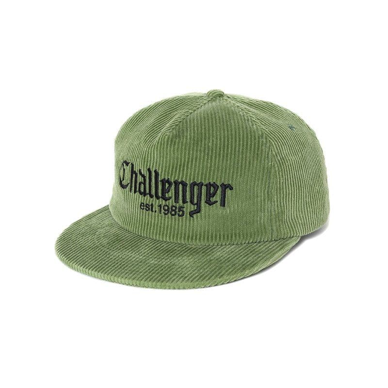 CHALLENGER　CORDUROY CAP（LT GREEN）