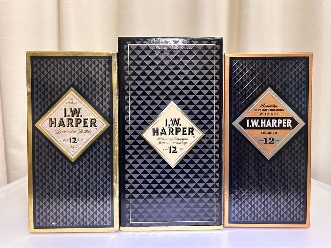 ド*ー様 (父の日) IWハーパー12年 3種3本セット