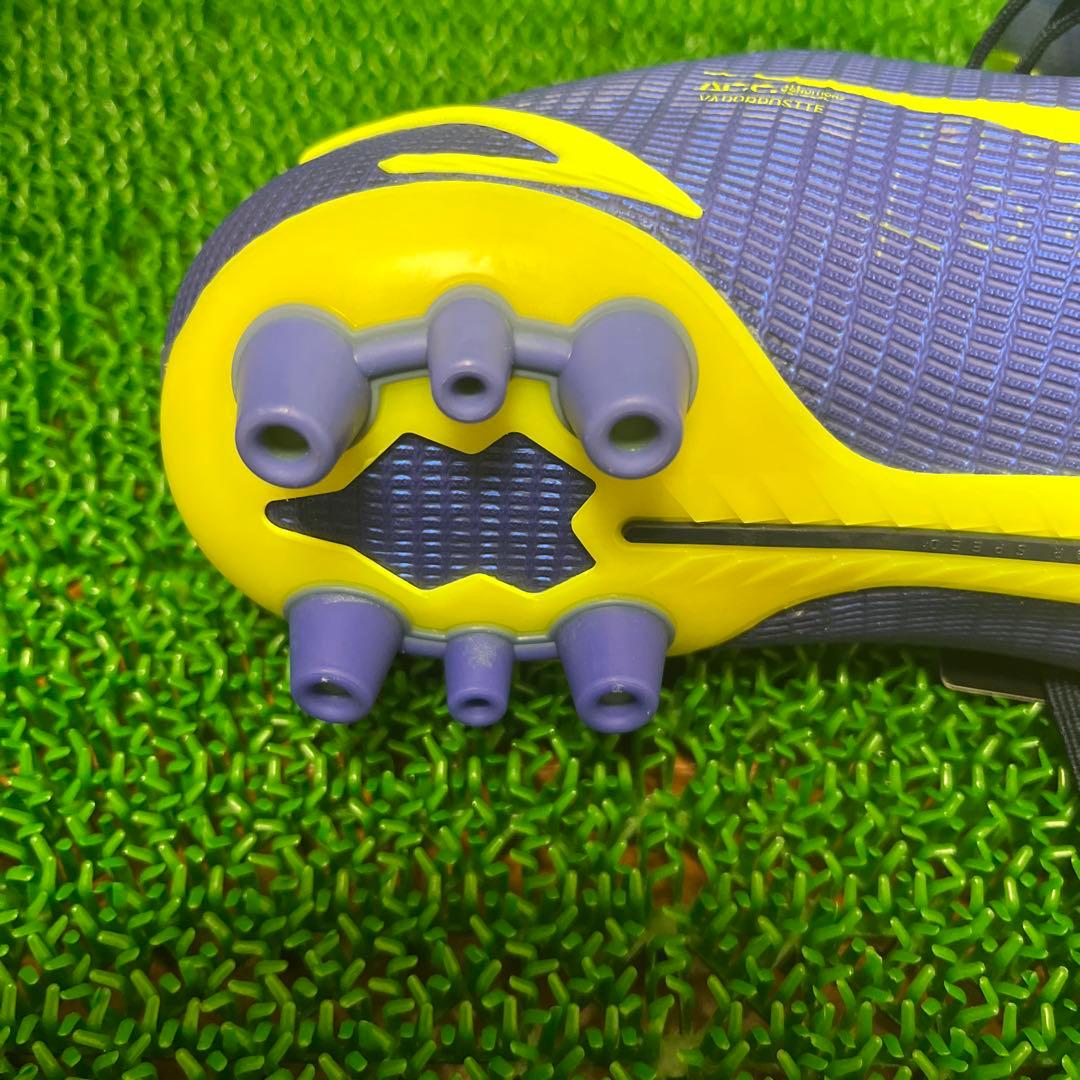 ナイキ サッカースパイク ヴェイパー 14 エリート AG(ブルー×イエロー)