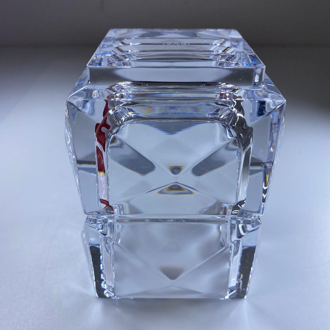 バカラ　ルクソール　ペンホルダー　共箱　高さ10.5㎝　東Y7-0327☆2F