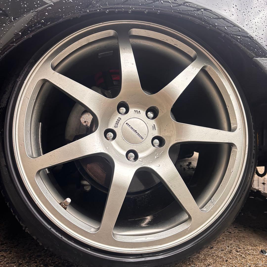 【希少】Prodrive 18インチホイール4本セット タイヤ付き