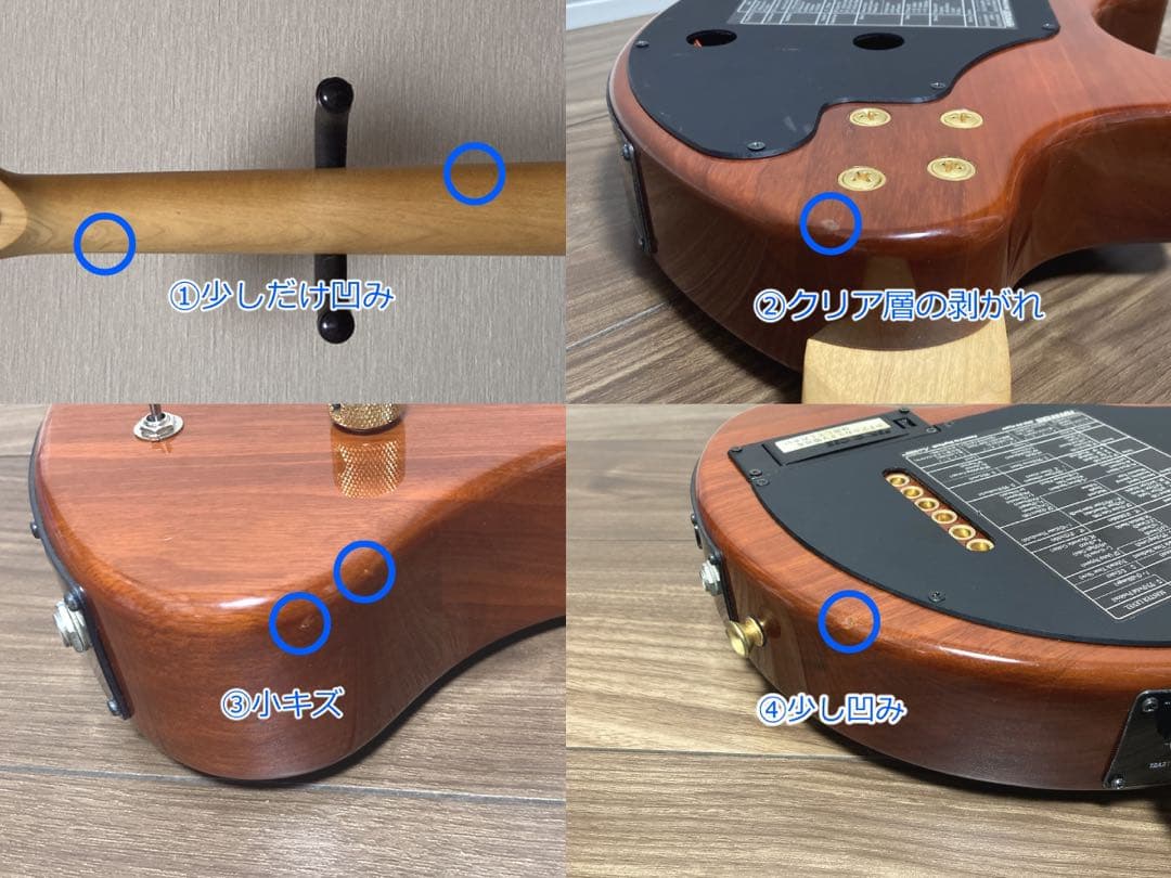 美品 FERNANDES DIGI-ZO HYPER WR ZO-3 改良済み