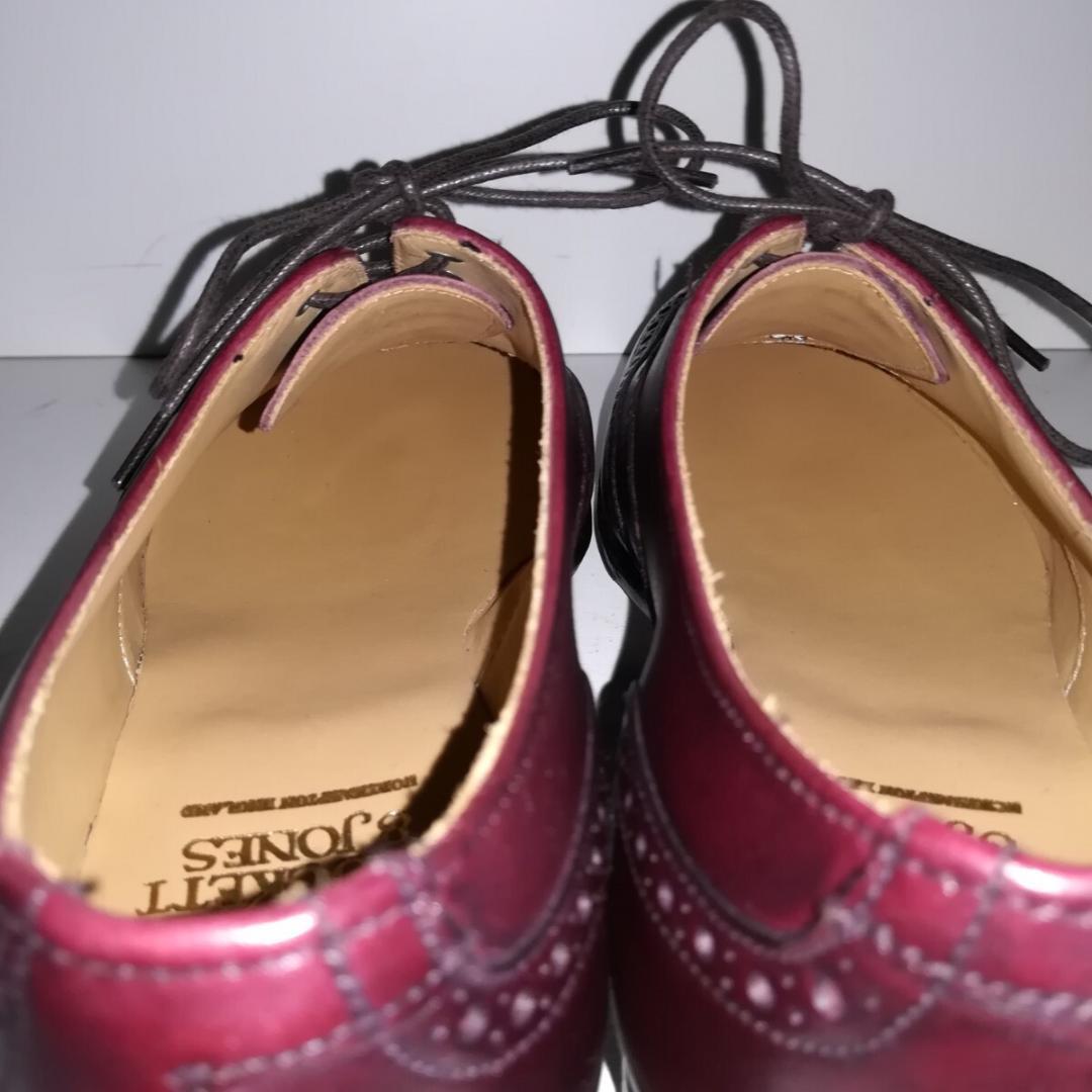 c1036 新品同様 クロケット&ジョーンズ Jenny ウイングチップ 4C