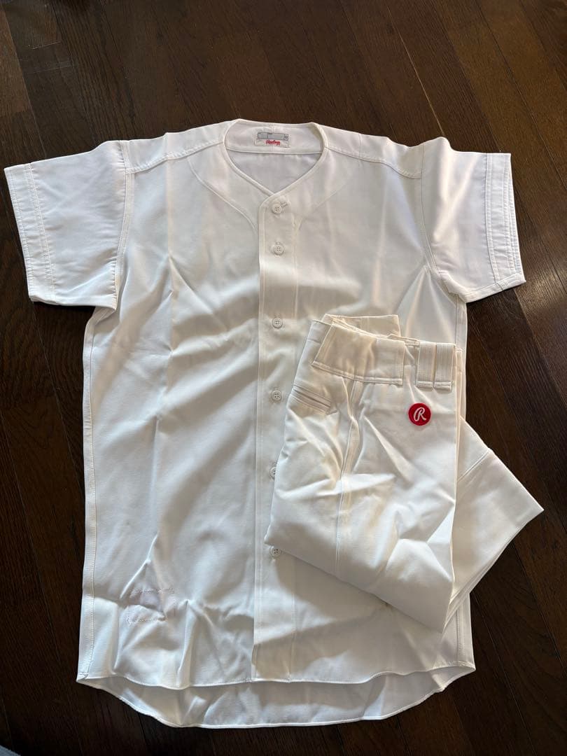 Rawlings ユニフォーム(練習着) サイズ0 ホワイト上下
