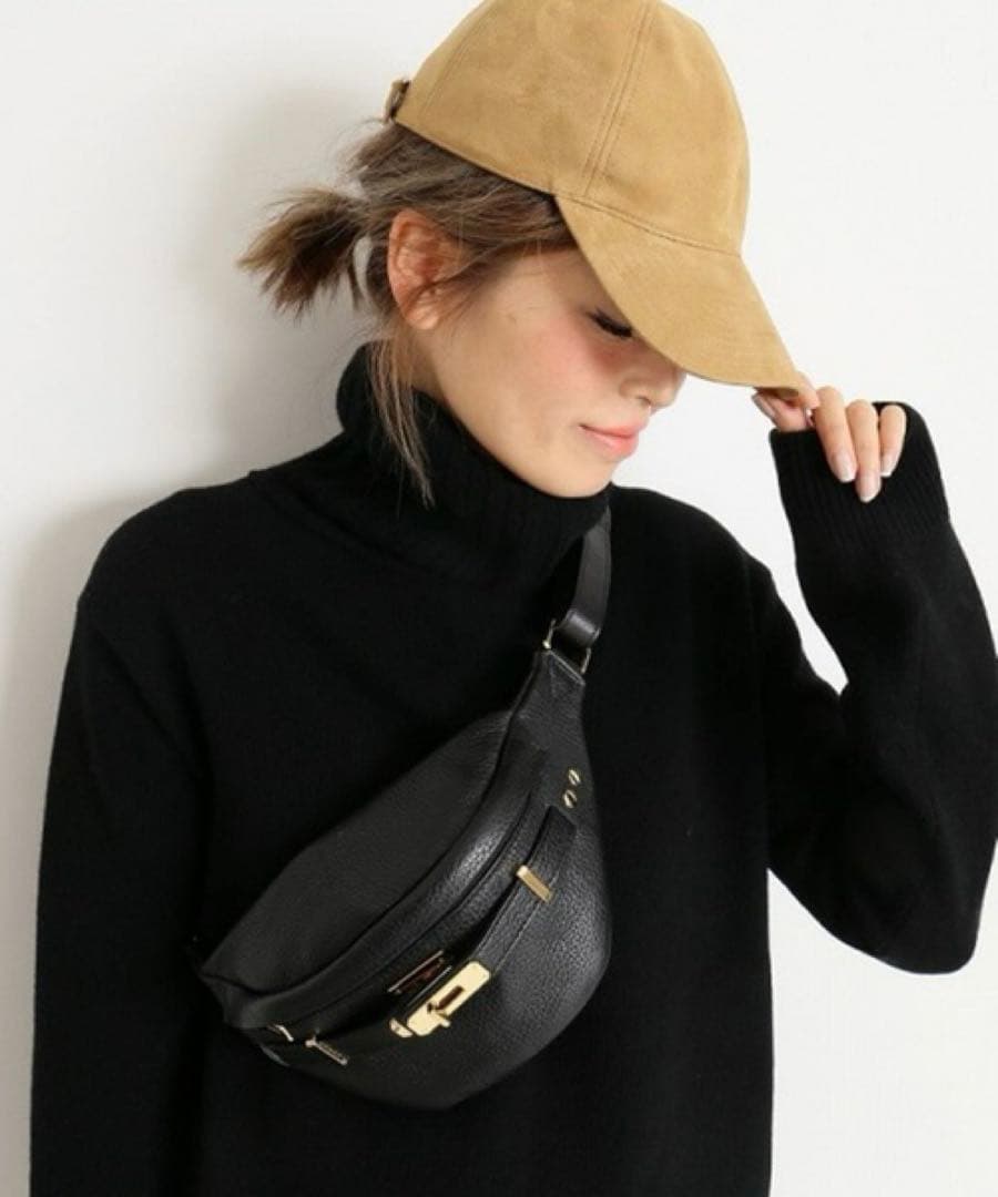 sita parantica シボカワウエストポーチ 黒