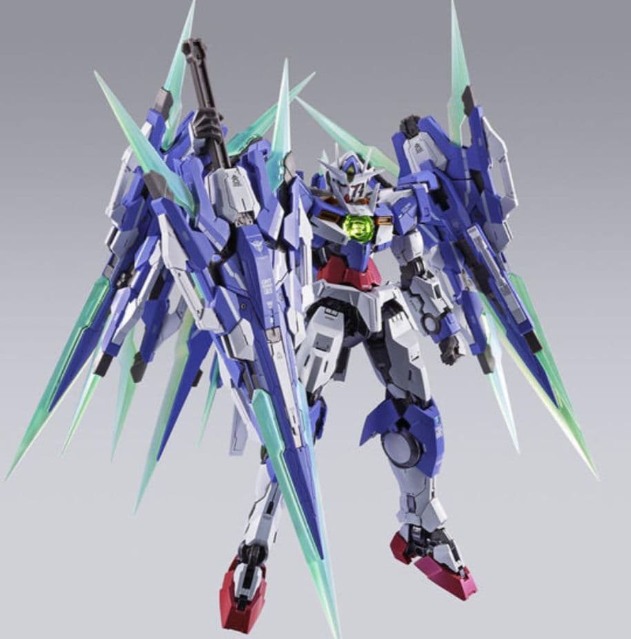 オプションパーツ2個付 L BUILD ダブルオークアンタ フルセイバー