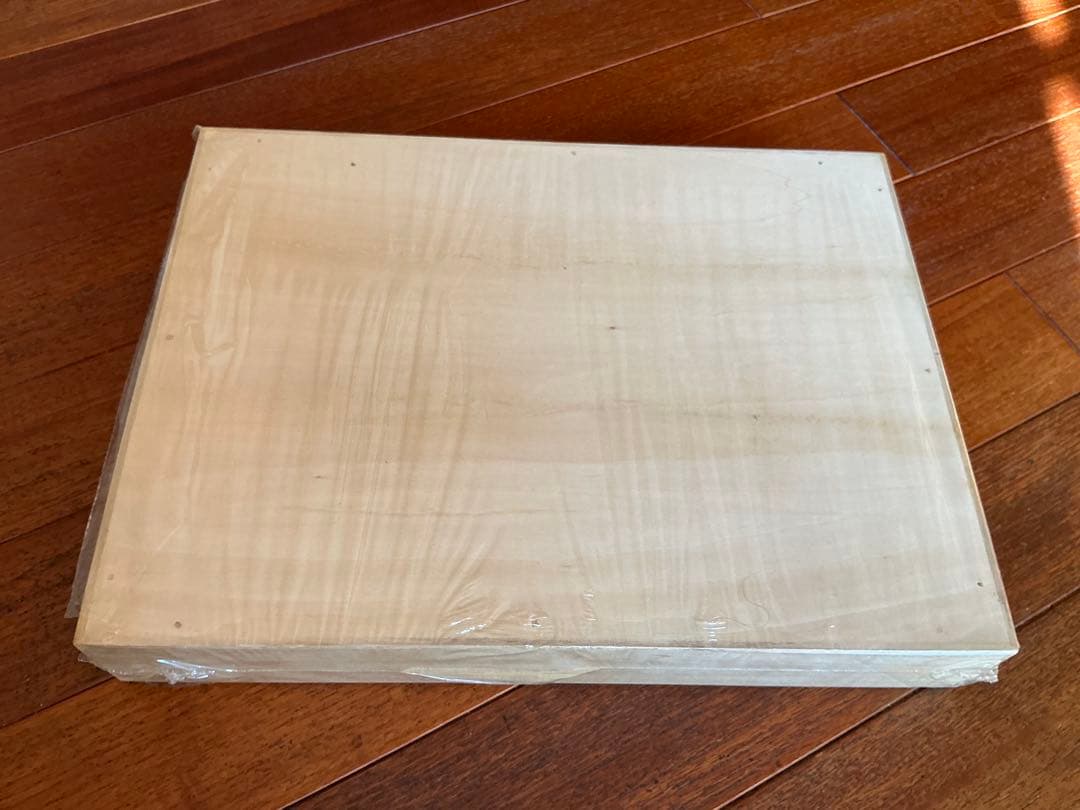 志賀昆虫普及社インロー硝子蓋式標本箱 (桐製コルク板敷)特大型(未使用)