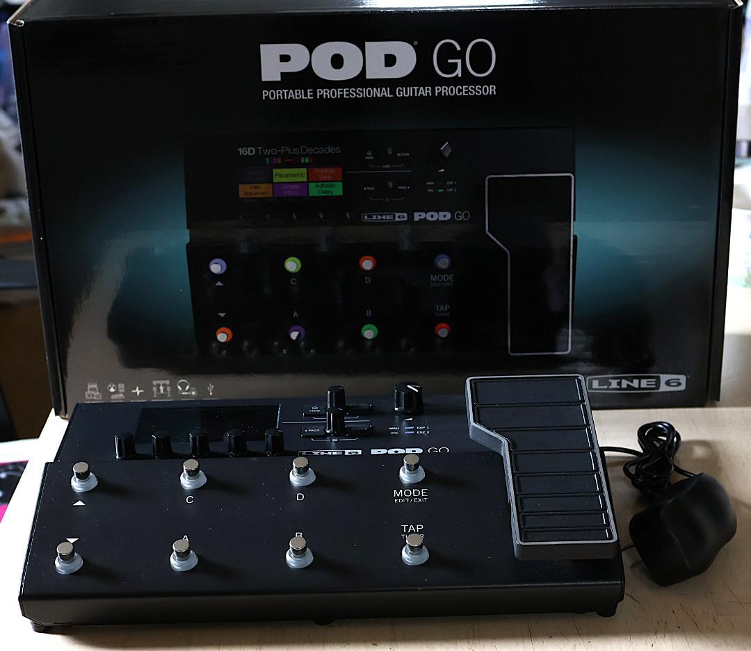 【美品・自宅室内専用】LINE6 POD GO マルチエフェクター
