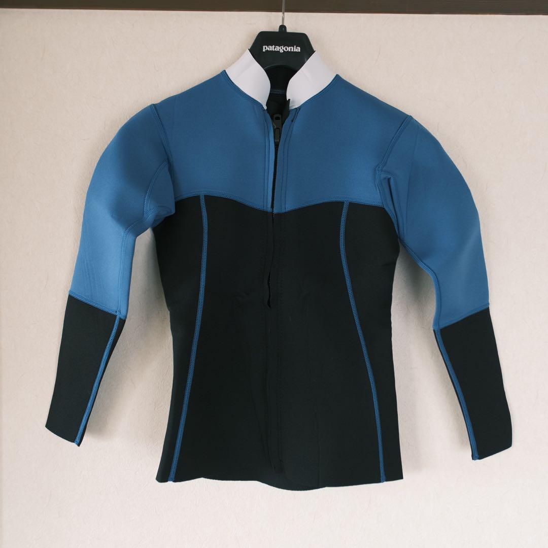 タッパーウェットスーツ 青/黒