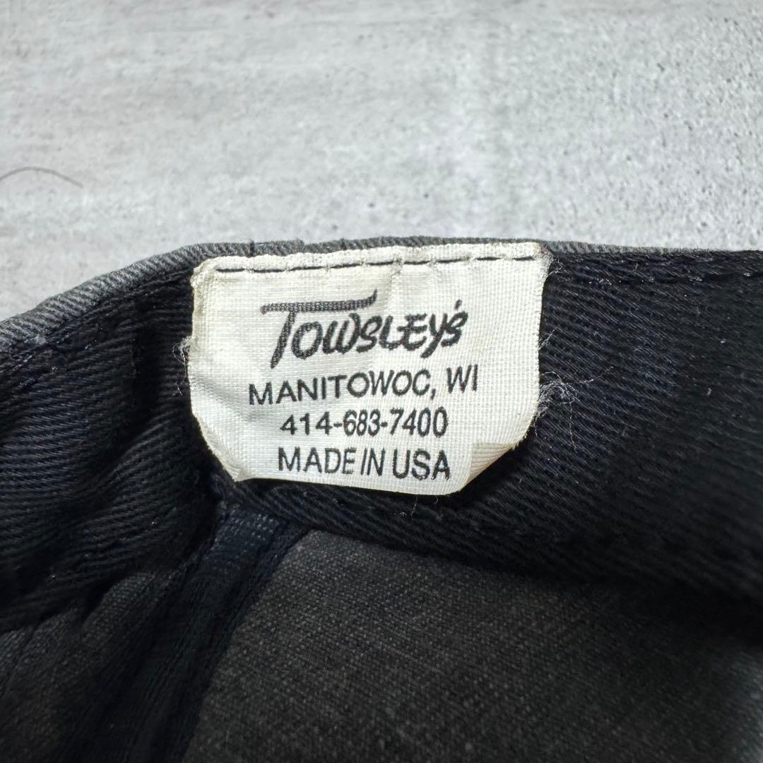 90s USA製 Ford キャップ フェード ブラック モーター 企業 刺繍