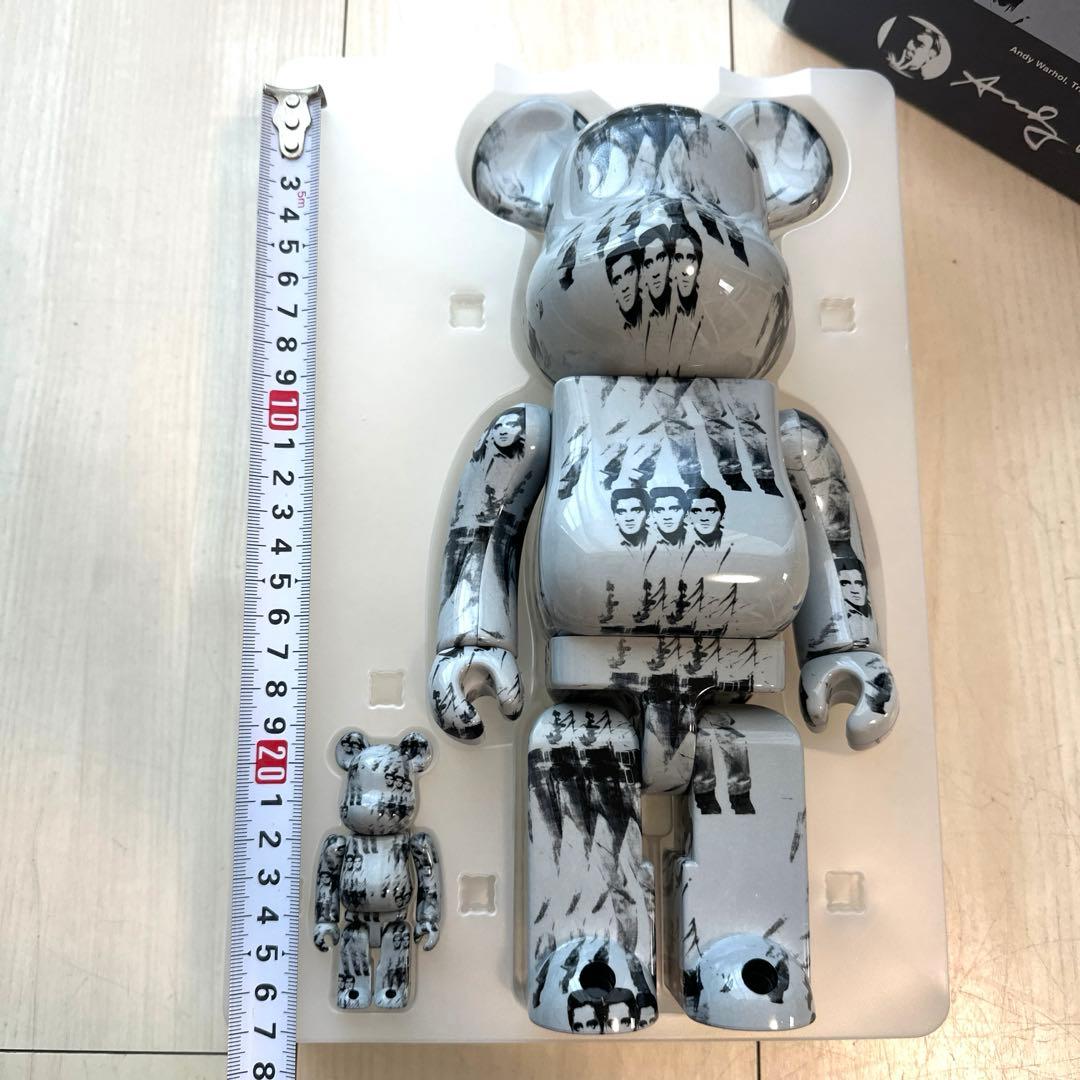 彫刻・オブジェ BE@RBRICK Andy Warhol