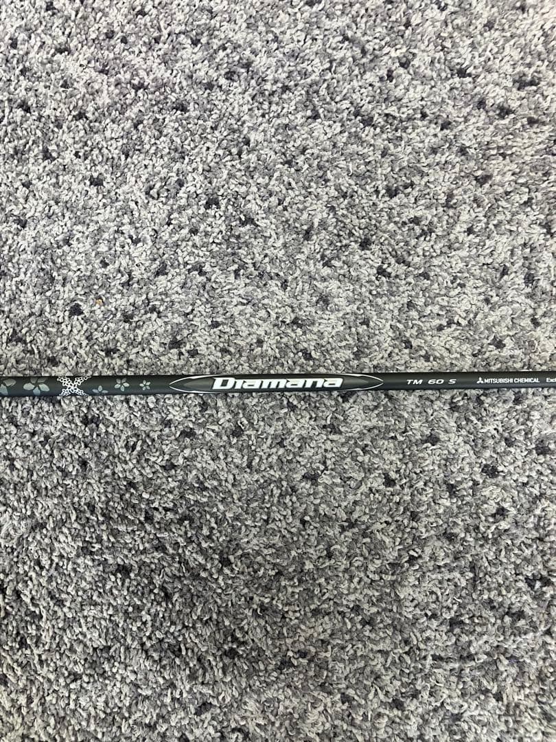 テーラーメイド純正ディアマナブラックTM 60-S スリーブ付き　1W用