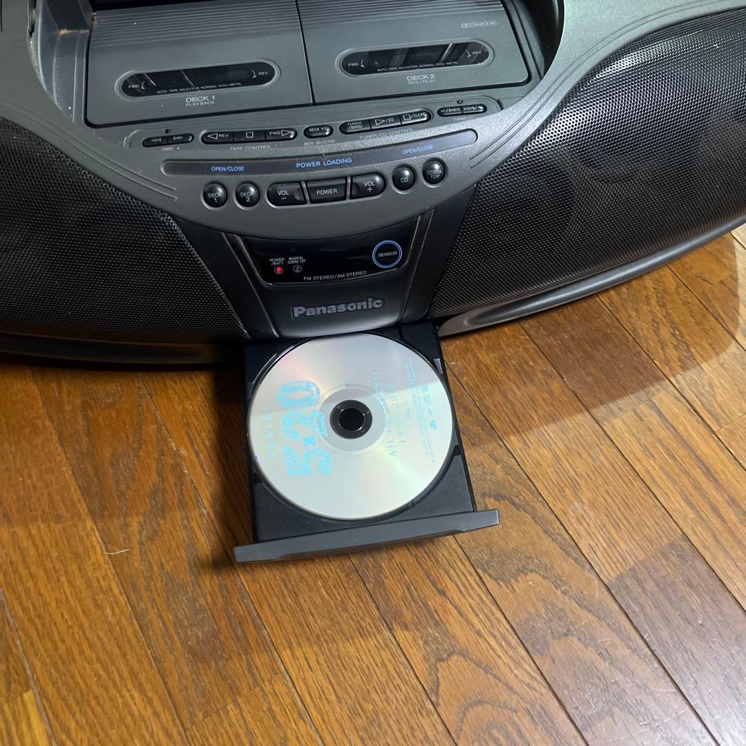 Panasonic コブラトップMASH CD・カセットデッキ