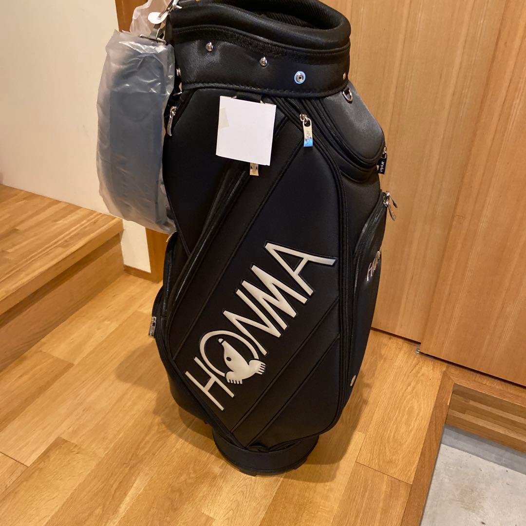 新品未使用HONMA ゴルフキャディバッグ CB52604 ブラック