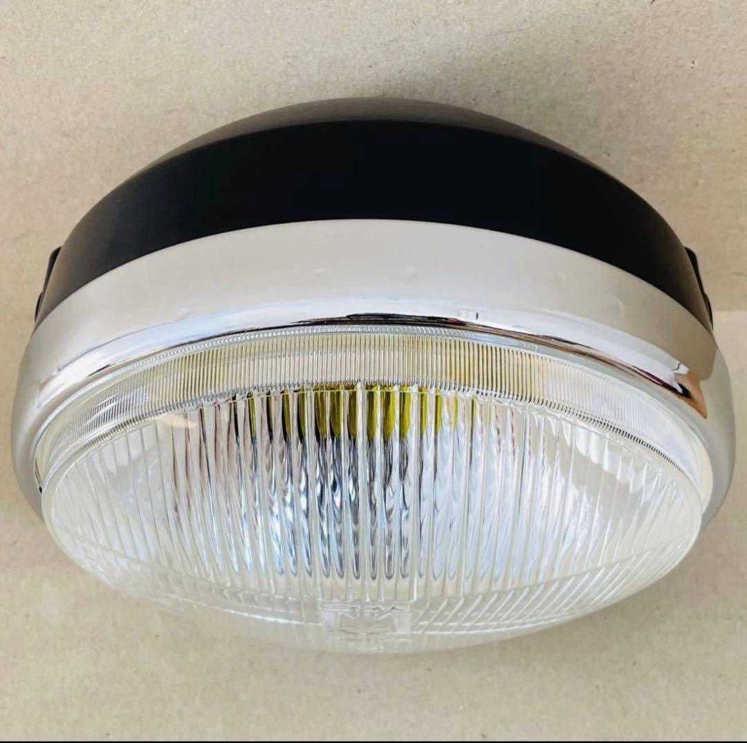 当時物　マーシャル凸レンズ　ヘッドライト