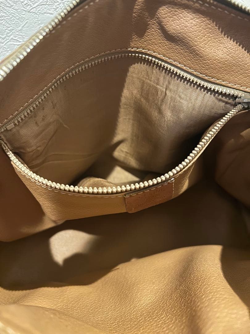 CELINE オールドセリーヌ マカダム柄 ハンドバッグ