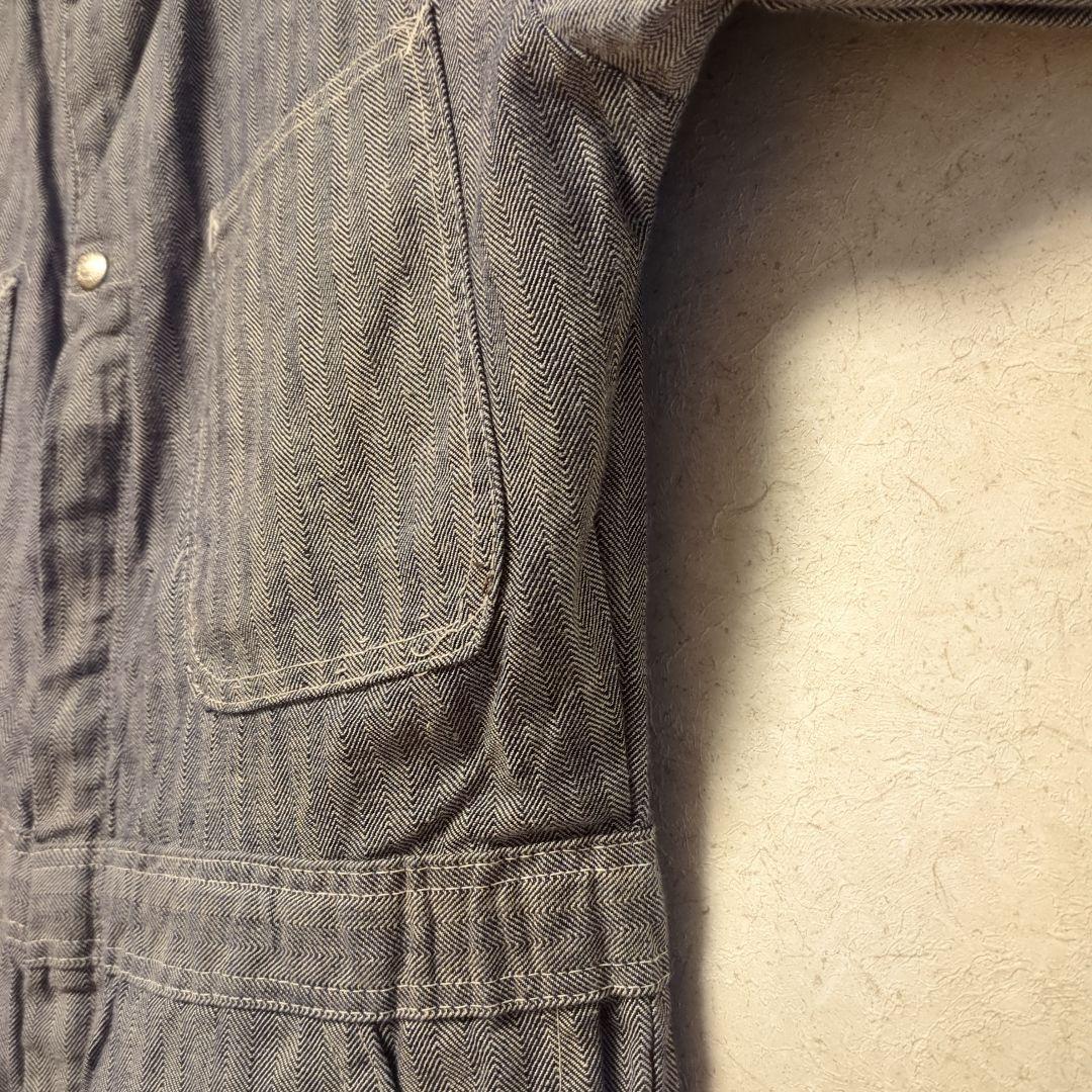 60sヴィンテージUSAユニバーサルオーバーオールHBヘリンボーンオールインワン