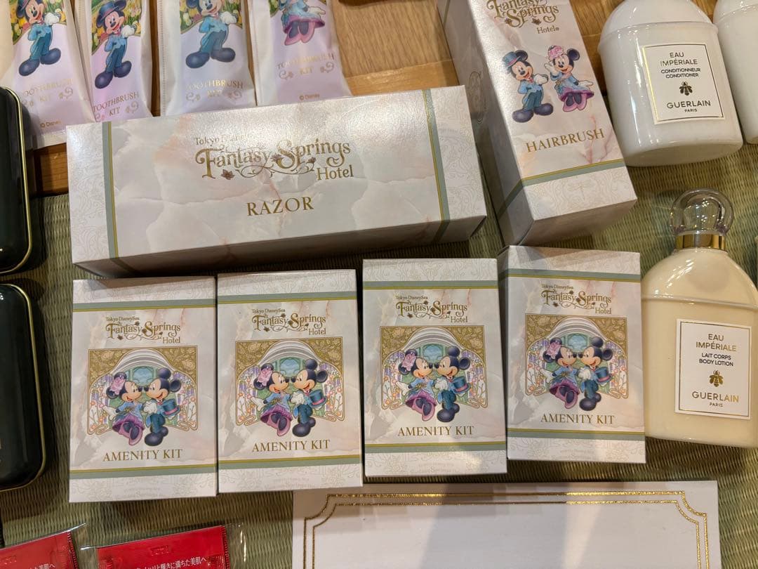 ディズニーホテル アメニティ まとめ売り ファンタジースプリングスホテル 試供品